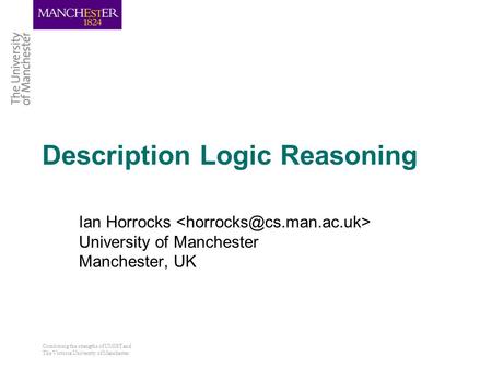 Description Logic Reasoning