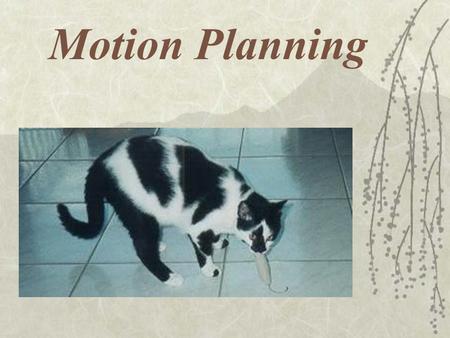 Motion Planning. Basic Topology Definitions  Open set / closed set  Boundary point / interior point / closure  Continuous function  Parametric curve.