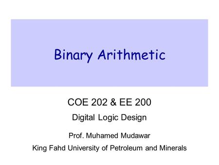 King Fahd University of Petroleum and Minerals