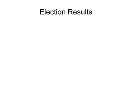 Election Results. Board Election Results Board  Lou Burnard, Oxford.