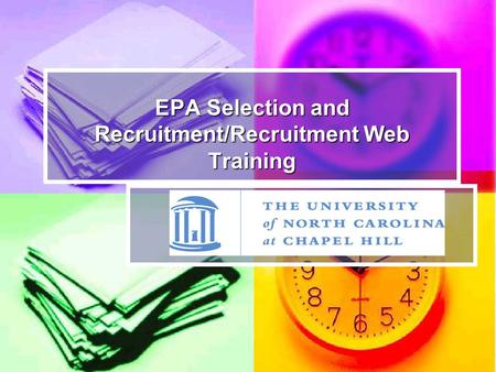 EPA Recruitment and Selection Process I.BACKGROUND : EQUAL OPPORTUNITY/AFFIRMATIVE ACTION OBLIGATIONS II.DEVELOPING RECRUITMENT PLANS III.EPA RECRUITMENT.