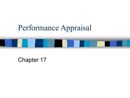 Performance Appraisal