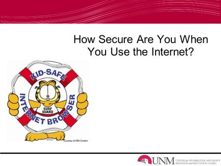 How Secure Are You When You Use the Internet?. Overview What is the Internet? And what it is commonly used for? o Parents vs. Teens/Kids Use Ways of accessing.