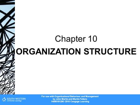 ORGANIZATION STRUCTURE