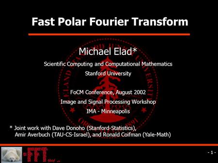 Fast Polar Fourier Transform