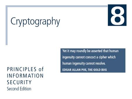 Principles of Information Security, 2nd edition2 Learning Objectives Upon completion of this material, you should be able to:  Describe the most significant.