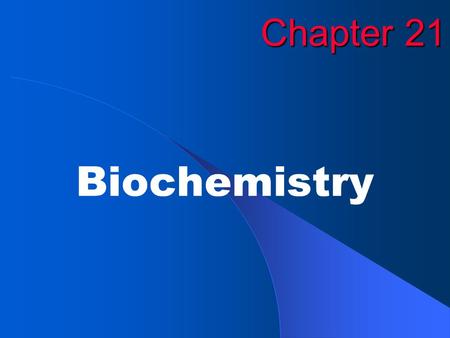 Chapter 21 Biochemistry. EXIT Copyright © by McDougal Littell. All rights reserved.2 Figure 21.2: The 20 -amino acids found in most proteins. Figure 21.2: