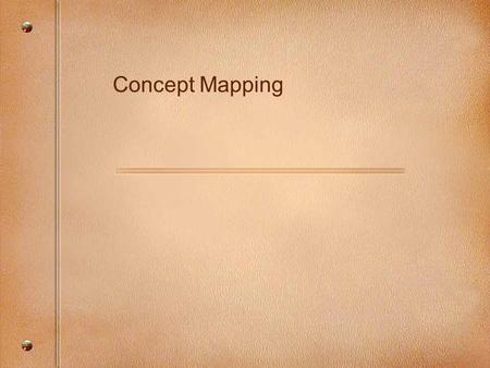 Concept Mapping. Cognition (Cognitive Learning) What does this word mean? How about “Recognize” or “Incognito”? (do these help) What then is a cognitive.