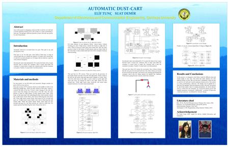 Introduction Automatic dust-cart is occured from two part. First part is car, and second part is arm. First part is car. For this part, robot follows black.