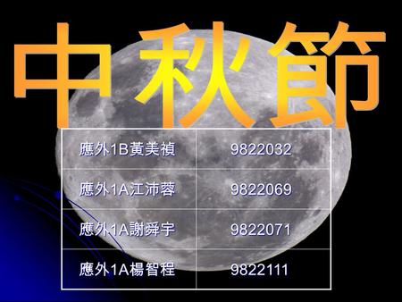 應外 1B 黃美禎 應外 1B 黃美禎 9822032 9822032 應外 1A 江沛蓉 應外 1A 江沛蓉 9822069 9822069 應外 1A 謝舜宇 應外 1A 謝舜宇 9822071 9822071 應外 1A 楊智程 應外 1A 楊智程 9822111 9822111.