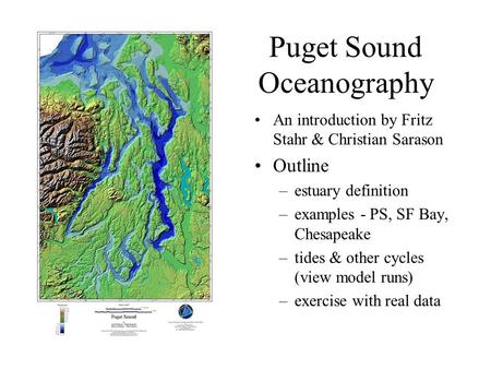 Puget Sound Oceanography