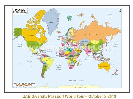 UAB Diversity Passport World Tour – October 5, 2010.