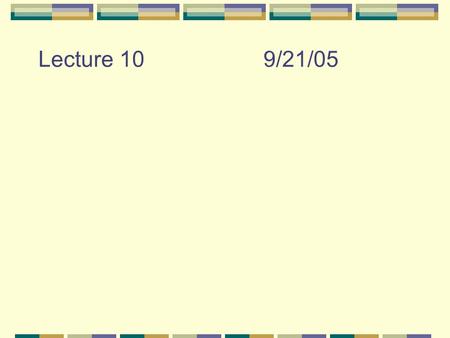 Lecture 109/21/05. Mass reactant Stoichiometric factor Moles reactant Moles product Mass product Stoichiometric Calculations.