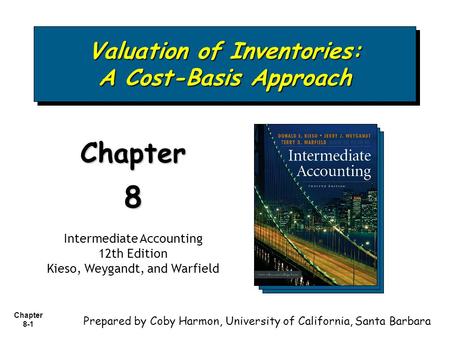 Valuation of Inventories: A Cost-Basis Approach