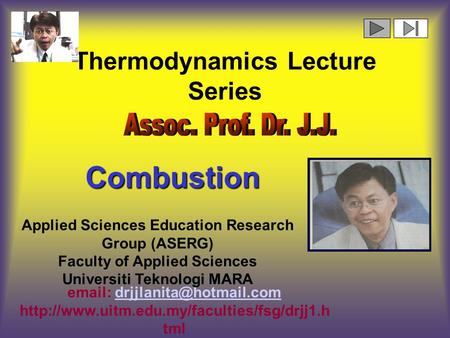 Thermodynamics Lecture Series    Applied Sciences Education.