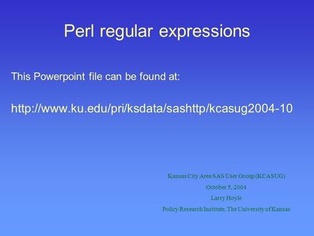 Perl regular expressions