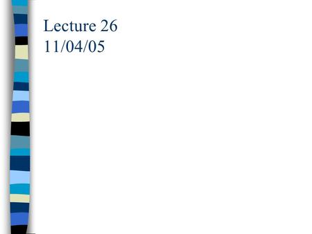 Lecture 26 11/04/05. Reactions with solution of: F 2 and Ag(s), F 2 and Ag +, F - and Ag(s),F - and Ag +