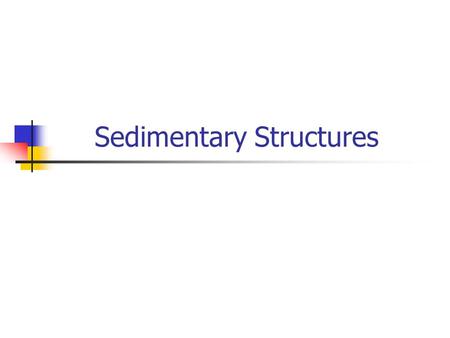 Sedimentary Structures