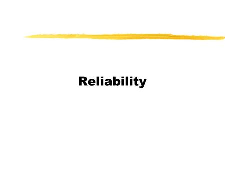 Reliability. Threads for Fault Tolerance zMultiprocessors: yTransient fault detection.