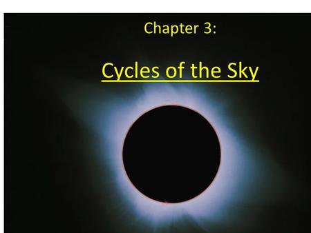 Cycles of the Sky Chapter 3:. The Tidally Locked Orbit of the Moon The moon is rotating with the same period around its axis as it is orbiting Earth (tidally.