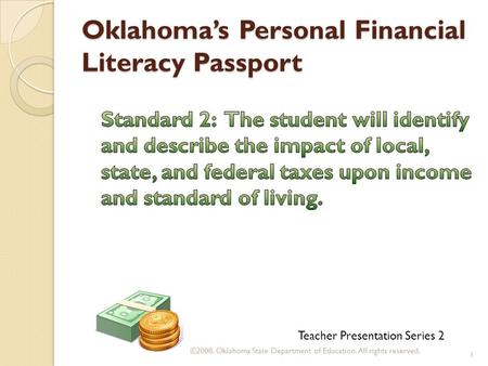 Oklahoma’s Personal Financial Literacy Passport