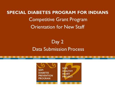 SPECIAL DIABETES PROGRAM FOR INDIANS Competitive Grant Program Special Diabetes Program for Indians Competitive Grant Program SPECIAL DIABETES PROGRAM.