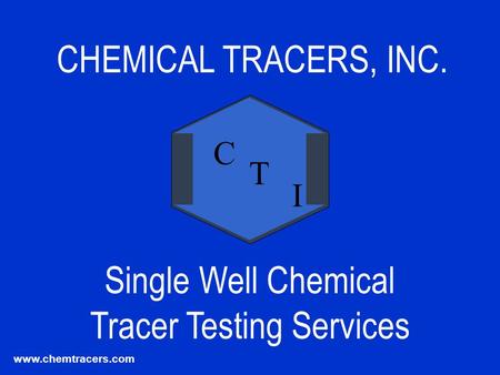 Tracer Testing Services