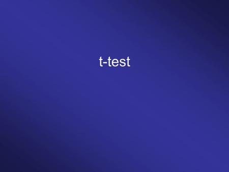 T-test. Tests ParametricNon-parametric between / independent / unrelated Independent t- test Mann-Whitney U within / dependent / related / repeated measures.