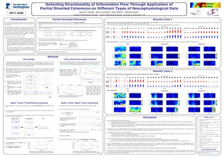 Introduction The issue of directionality of information flow between neural ensembles is a key question in the study of brain connectivity. Various statistical.