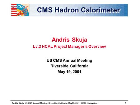 CMS Hadron Calorimeter