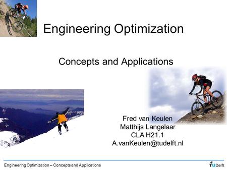 Engineering Optimization