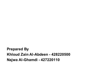 Presentation About Anatomy- Based Joint Models for Virtual Humans Skeletons Prepared By Khloud Zain Al-Abdeen - 428220500 Najwa Al-Ghamdi - 427220110.