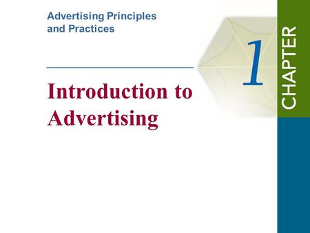 Advertising Principles