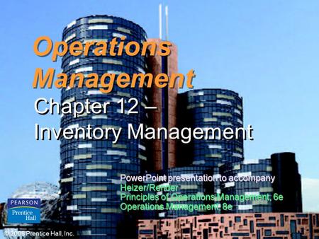 Operations Management