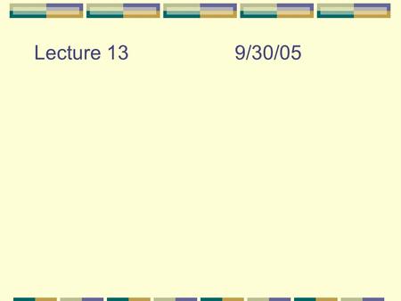 Lecture 139/30/05. Quiz 4 1. Balance the following reaction: Fe(s) + H 2 O(g)  Fe 3 O 4 (s) + H 2 (g) 2. If you begin with 3.0 moles of Fe and 3.0 moles.