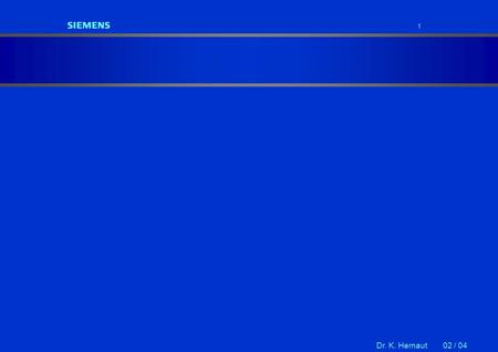 S 1 Dr. K. Hernaut02 / 04. s 2 The Introduction of Bachelor- Master Programme in Germany Industry’s Perspective Dr. Kruno Hernaut TechnoTN-2004 Brussels,