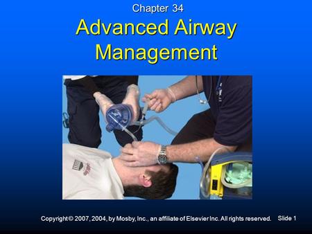 Advanced Airway Management