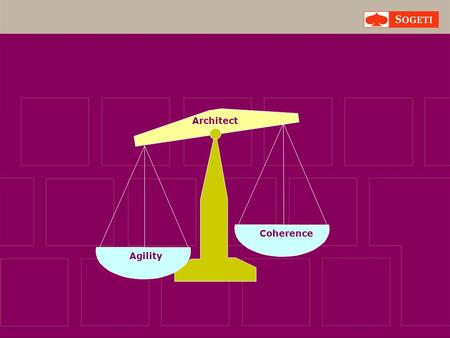 Agility Coherence Architect. Principal Architect Project- manager.