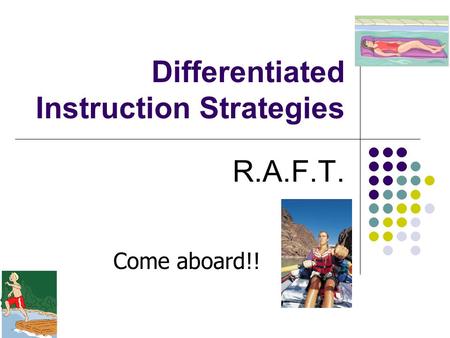 Differentiated Instruction Strategies