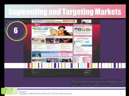 Segmenting and Targeting Markets