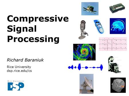 Compressive Signal Processing