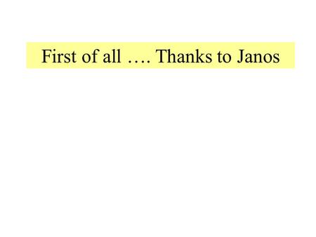 First of all …. Thanks to Janos Shakhar Smorodinsky Tel Aviv University Conflict-free coloring problems Part of this work is joint with Guy Even, Zvi.