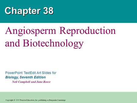 Angiosperm Reproduction and Biotechnology