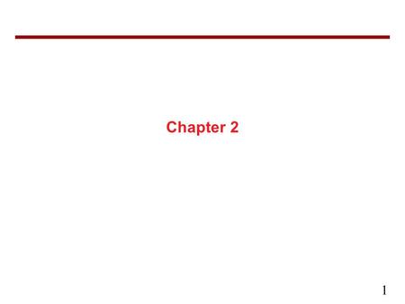 1 Chapter 2. 2 2.1 Introduction Language of the Machine We’ll be working with the MIPS instruction set architecture –similar to other architectures developed.