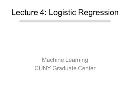 Today Linear Regression Logistic Regression Bayesians v. Frequentists