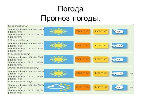 Погода Прогноз погоды.. Снег Снег идёт. Ветер Ветер дует Ветренно.