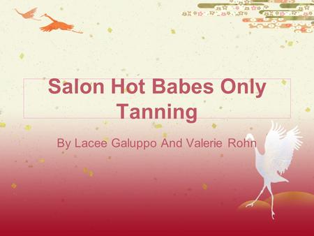 Salon Hot Babes Only Tanning