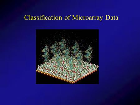 Classification of Microarray Data. Sample Preparation Hybridization Array design Probe design Question Experimental Design Buy Chip/Array Statistical.