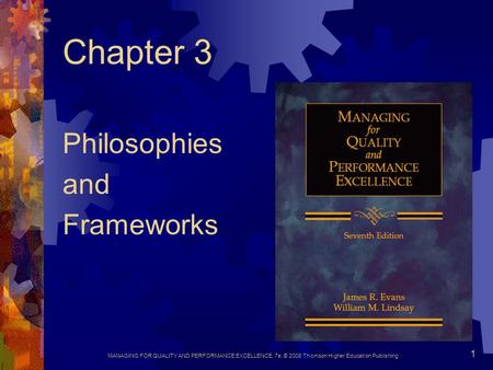 Philosophies and Frameworks