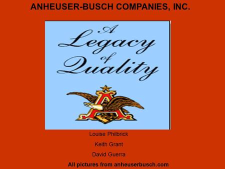 ANHEUSER-BUSCH COMPANIES, INC.